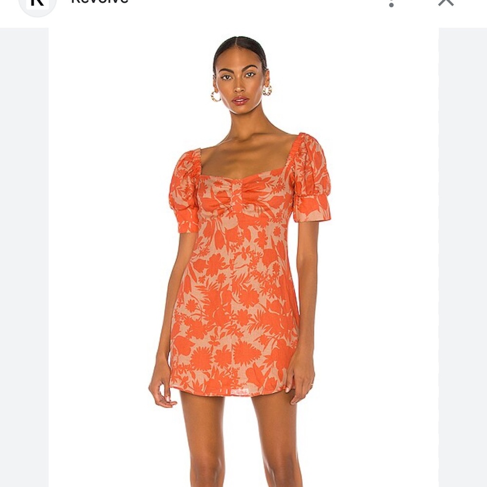 Alexis Floral Pilou Mini Dress
